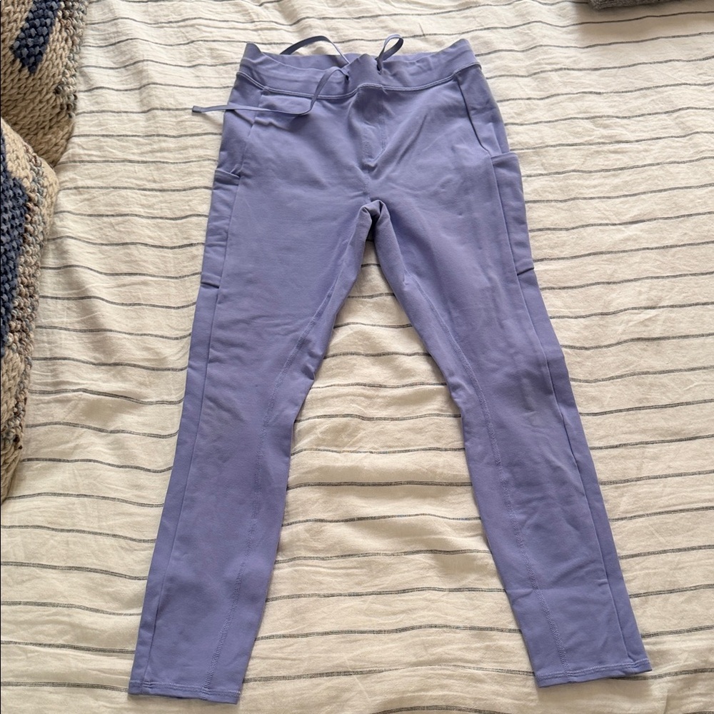 ALO Yoga Lavender/Purple High-Rise Leggings